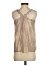 Joie Metallic Silver Sleeveless Blouse Size XXS - photo 2