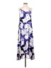 Tahari 100% Polyester Print Blue Casual Dress Size XS - photo 1