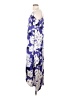 Tahari 100% Polyester Print Blue Casual Dress Size XS - photo 5