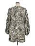 LDT 100% Polyester Animal Print Silver Casual Dress Size 14 - photo 2