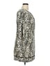 LDT 100% Polyester Animal Print Silver Casual Dress Size 14 - photo 4