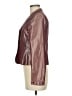 Kay Unger 100% Silk Metallic Burgundy Silk Blazer Size 6 - photo 5