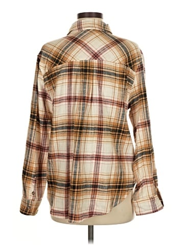 Love Tree Long Sleeve Button-Down Shirt (view 2)