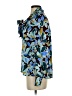 Hobbs London 100% Polyester Floral Blue Long Sleeve Blouse Size 2 - photo 5