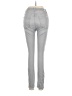 7 For All Mankind Metallic Gray Jeans Size 26 waist - photo 2