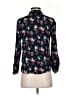 MAX 100% Viscose Black Long Sleeve Polo Size UK 8 / US 4 - photo 2