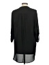 Lush 100% Polyester Black 3/4 Sleeve Blouse Size M - photo 2