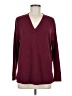 Ann Taylor LOFT Burgundy Pullover Sweater Size M - photo 1