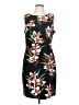 ILE New York Tropical Black Cocktail Dress Size 12 - photo 1