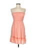 Shein 100% Polyester Orange Pink Cocktail Dress Size 6 - photo 1