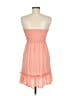 Shein 100% Polyester Orange Pink Cocktail Dress Size 6 - photo 2
