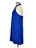 Hutch Solid Blue Casual Dress Size L - photo 5