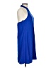 Hutch Solid Blue Casual Dress Size L - photo 4
