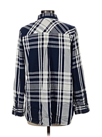 Liz Claiborne 3/4 Sleeve Button-Down Shirt (view 2)