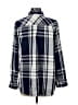 Liz Claiborne Blue 3/4 Sleeve Button-Down Shirt Size L - photo 2