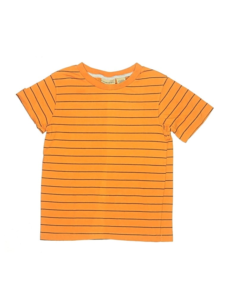 Pre-owned Ruff Hewn Kids' Short Sleeve T-shirt In Orange