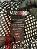 MayBe 100% Polyester Polka Dots Black Short Sleeve Blouse Size M - photo 7