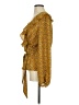 Max Studio 100% Polyester Yellow Long Sleeve Blouse Size S (estimated) - photo 5