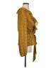 Max Studio 100% Polyester Yellow Long Sleeve Blouse Size S (estimated) - photo 4