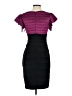 Melrose Color Block Black Cocktail Dress Size 4 - photo 2