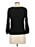 Very J 100% Rayon Black 3/4 Sleeve Blouse Size M - photo 2