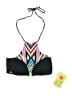 Rip Curl Graphic Black Swimsuit Top Size XS - photo 1
