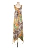 Willow & Clay Print Tan Casual Dress Size XS - photo 1