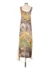 Willow & Clay Print Tan Casual Dress Size XS - photo 2