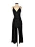 Kaileigh Stripes Black Jumpsuit Size S - photo 1