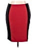 Simonton Says Color Block Red Casual Skirt Size L - photo 1