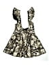 Mia Joy 100% Polyester Camo Silver Gold Dress Size 14 - photo 1