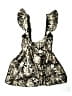 Mia Joy 100% Polyester Camo Silver Gold Dress Size 14 - photo 2