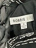 Robbie Bee 100% Polyester Paisley Black Casual Dress Size 8 - photo 7