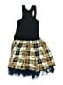 One Love Argyle Black Dress Size 6 - photo 2