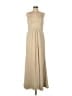 David's Bridal 100% Polyester Tan Casual Dress Size 10 - photo 1