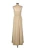 David's Bridal 100% Polyester Tan Casual Dress Size 10 - photo 2