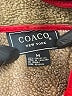 Coaco New York 100% Polyester Red Cardigan Size M - photo 7