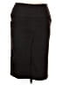 Costume National Solid Black Brown Formal Skirt Size EU 40 / US 10 - photo 1