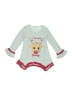 Emily Rose Green Long Sleeve Top Size 4 - photo 1