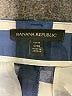Banana Republic 100% Polyester Checkered-gingham Blue Casual Pants Size 00 (petite) - photo 4