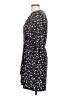 Collective Concepts Print Black Blue Casual Dress Size L - photo 5