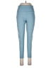 Apana Solid Blue Active Pants Size L - photo 1