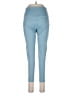 Apana Solid Blue Active Pants Size L - photo 2