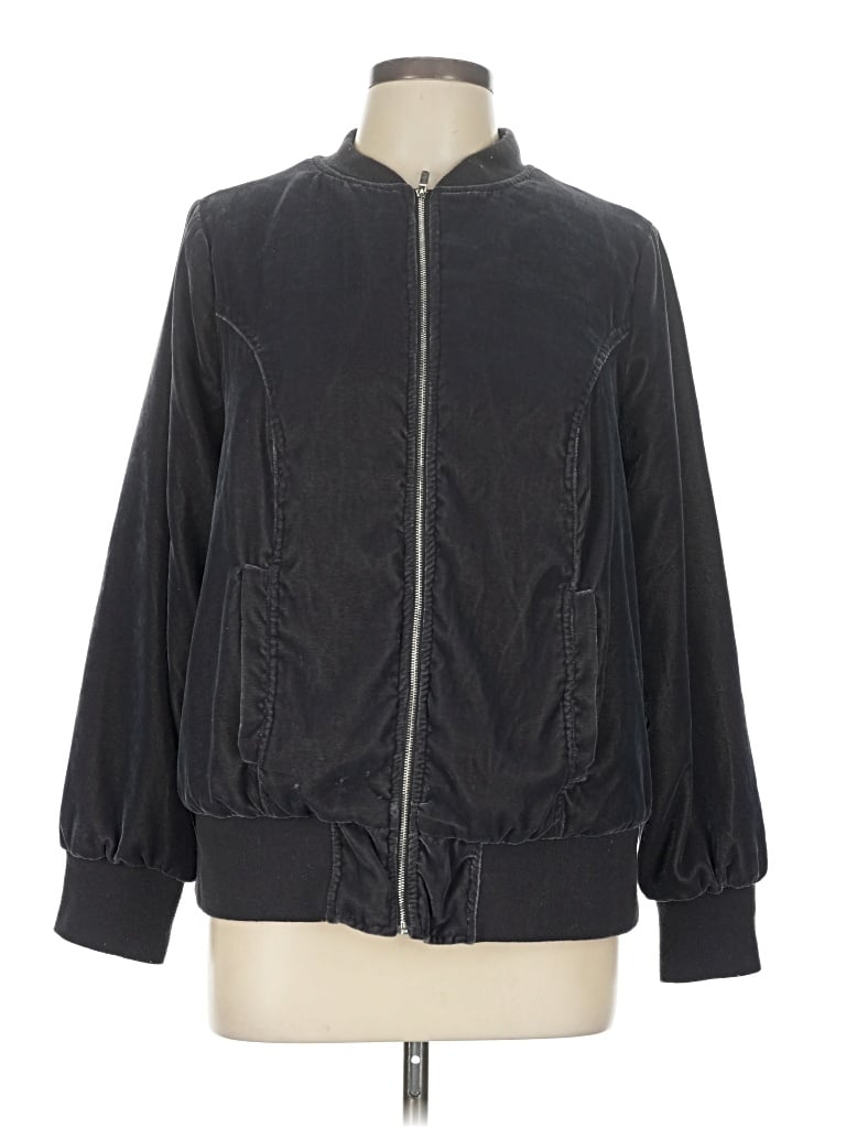 Pre-owned Denim 24/7 Track Jacket In Black