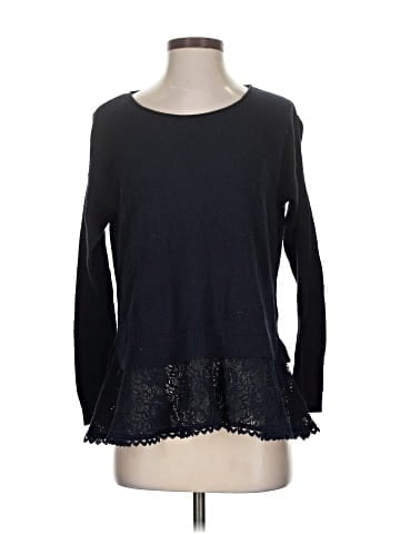 Knitted & Knotted Pullover Sweater (view 1)