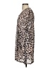 H&M 100% Polyester Animal Print Tan Casual Dress Size XS - photo 5
