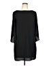 AB Studio 100% Polyester Solid Black Casual Dress Size XL - photo 1