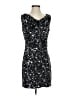 Tory Burch 100% Silk Stars Black Cocktail Dress Size XS - photo 1