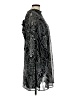 Robbie Bee 100% Polyester Paisley Black Casual Dress Size 8 - photo 4