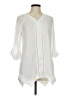 Melissa McCarthy Seven7 100% Polyester Ivory 3/4 Sleeve Blouse Size M - photo 1
